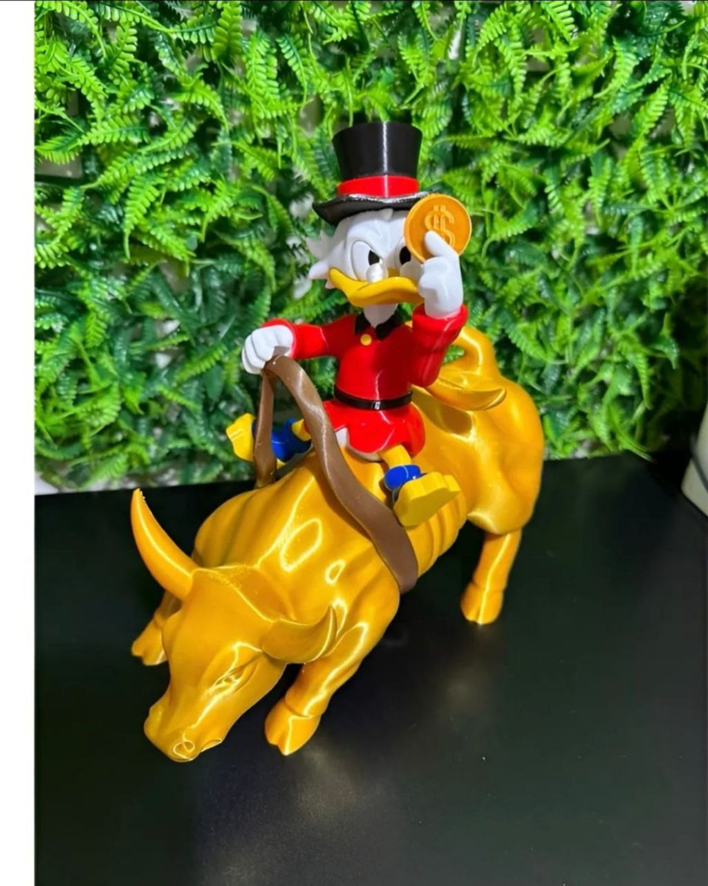 TIO Patinhas Completo Touro Colorido Boi Cortado